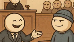 Dowcip: Prawnik mówi do świadka w sądzie…