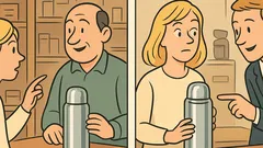 Dowcip: Blondynka wchodzi do sklepu po termos