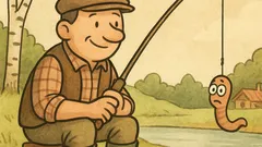 Dowcip: Ile żyje dżdżownica na haku?