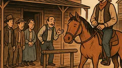 Dowcip: Wchodzi kowboj do saloonu po drinka