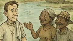 Dowcip: Misjonarz w Brazylii wchodzi do rzeki