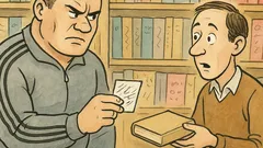 Dowcip: Wchodzi dresiarz do księgarni...