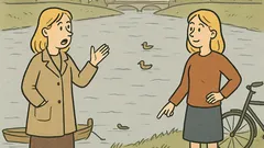 Dowcip: Blondynka idzie na spacer nad rzekę