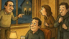 Dowcip: A od sąsiada goście już wychodzą...