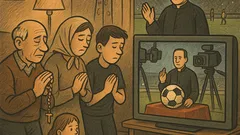 Dowcip: EURO 2012 po wieczornej modlitwie