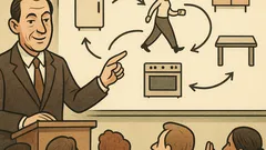 Dowcip: Ekspert od wydajności ostrzega przed domem