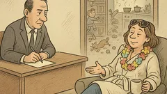 Dowcip: Psychiatra radzi matce: będzie depresja...